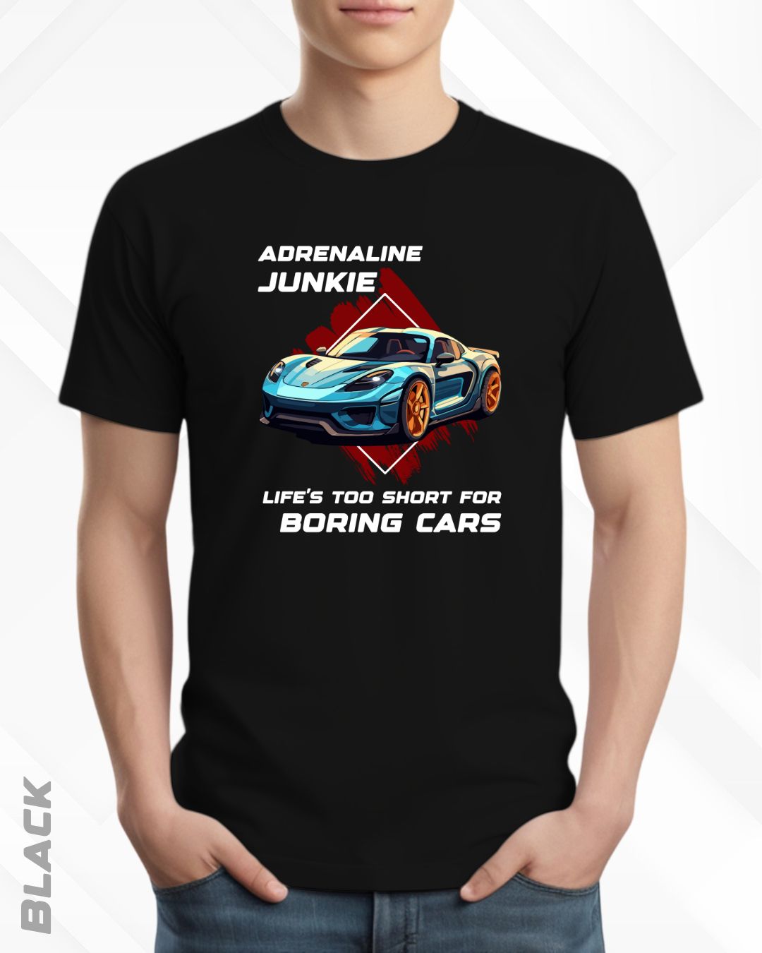 ADRENALINE JUNKIE TEE - DARKER SHADES