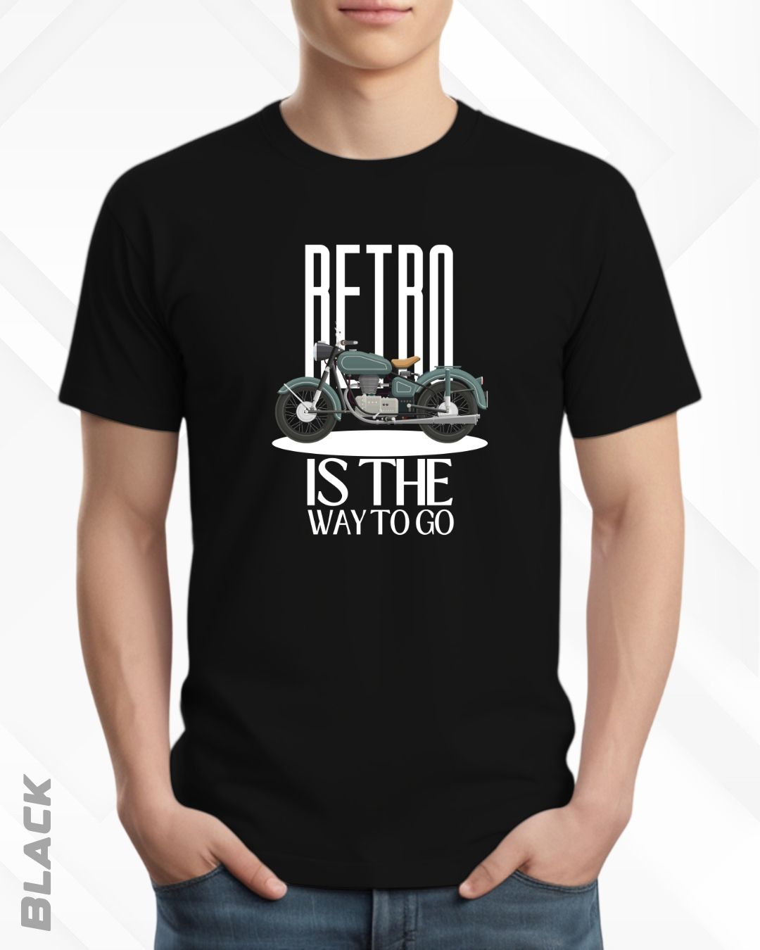 GO RETRO TEE - DARKER SHADES