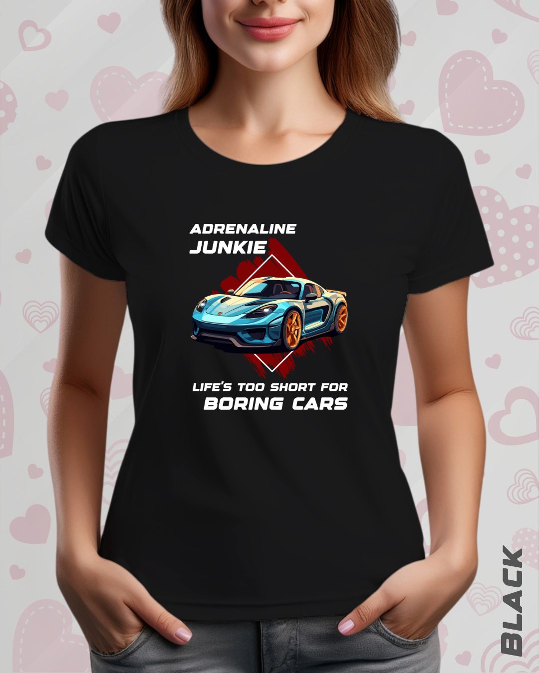 ADRENALINE JUNKIE TEE - DARKER SHADES
