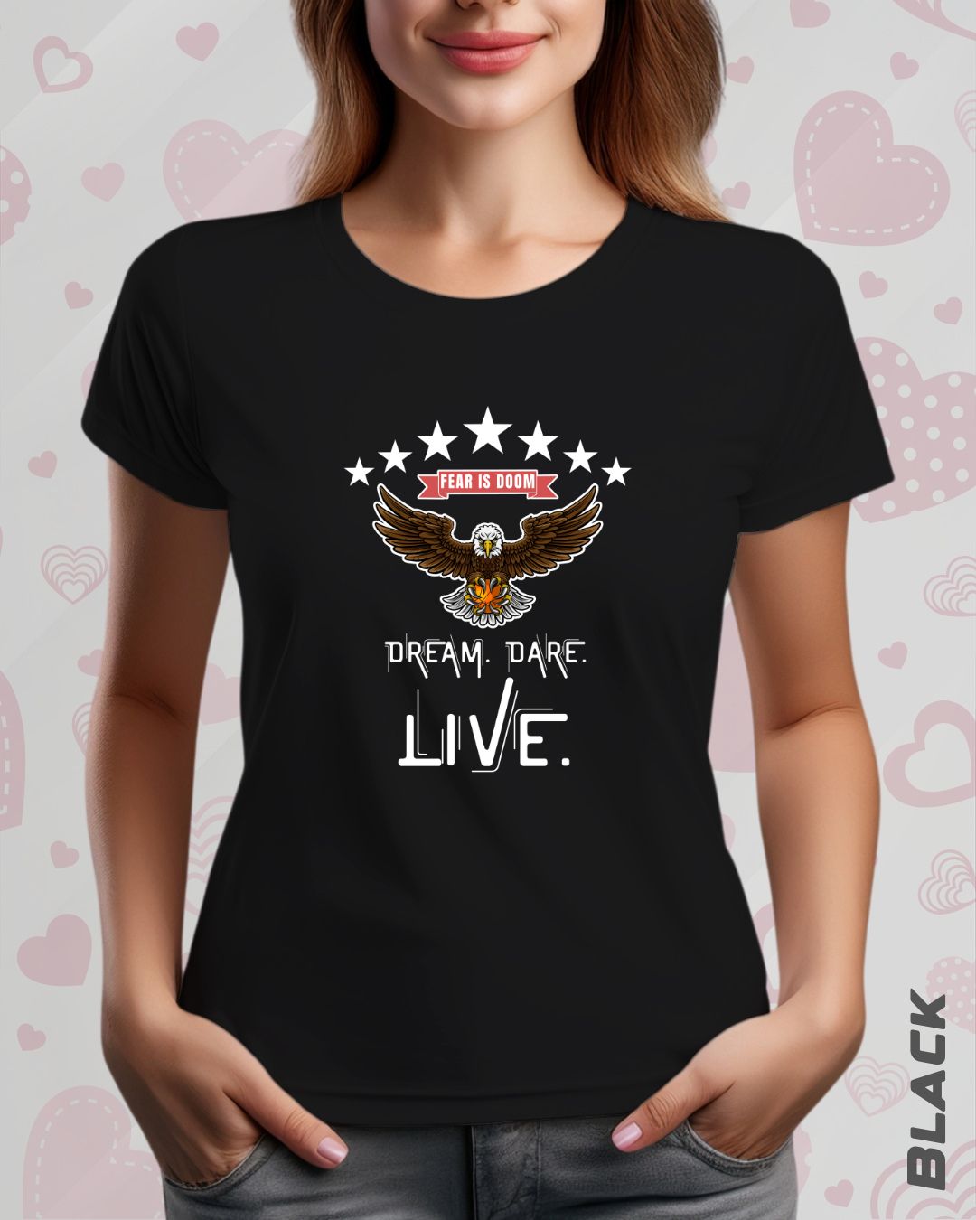 DREAM DARE LIVE TEE - DARKER SHADES