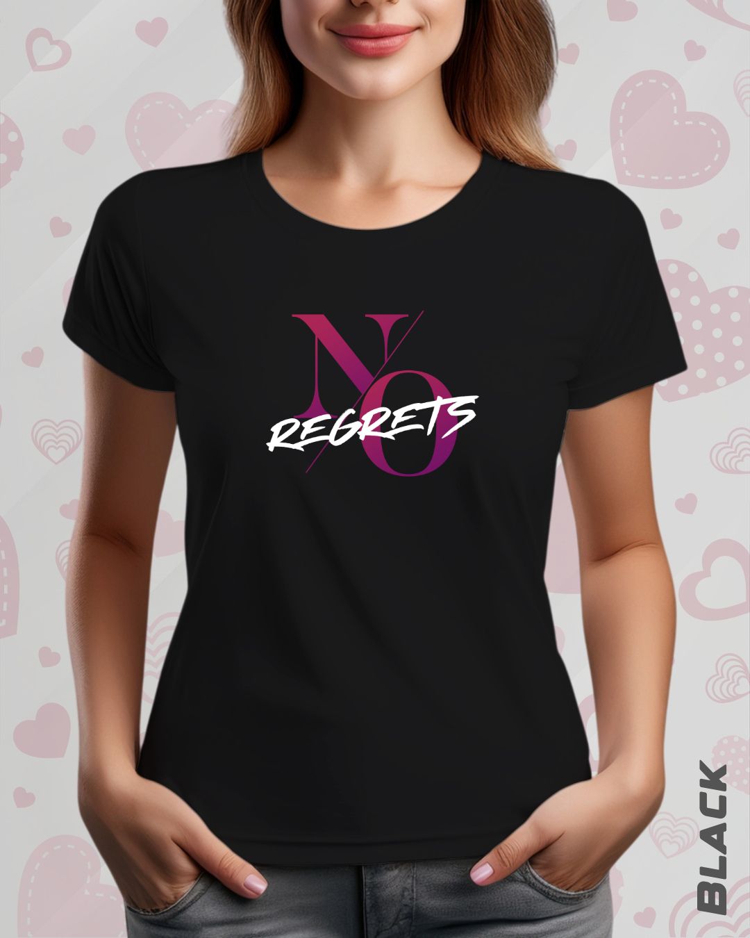 NO REGRETS TEE - DARKER SHADES