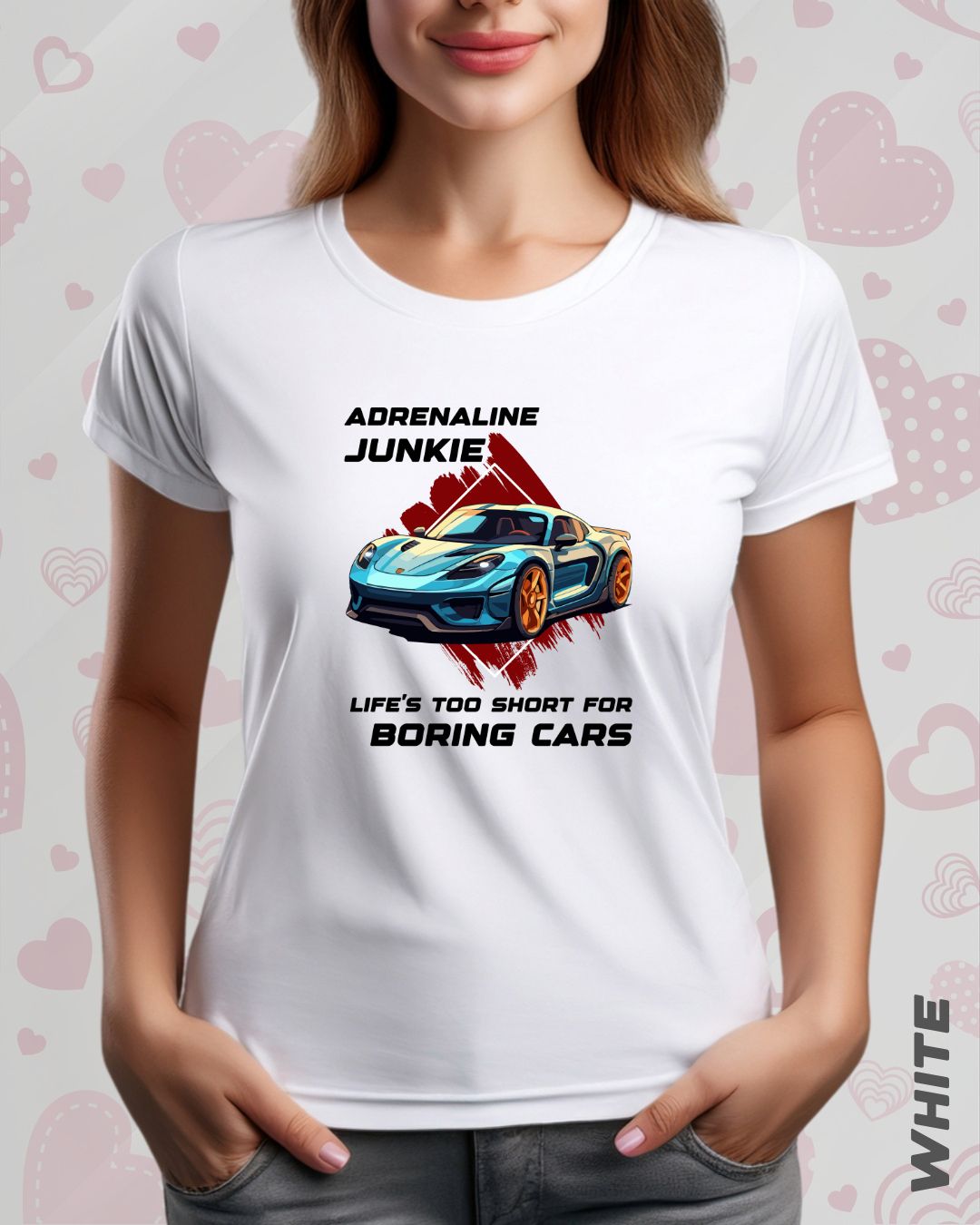 ADRENALINE JUNKIE TEE - LIGHTER SHADES