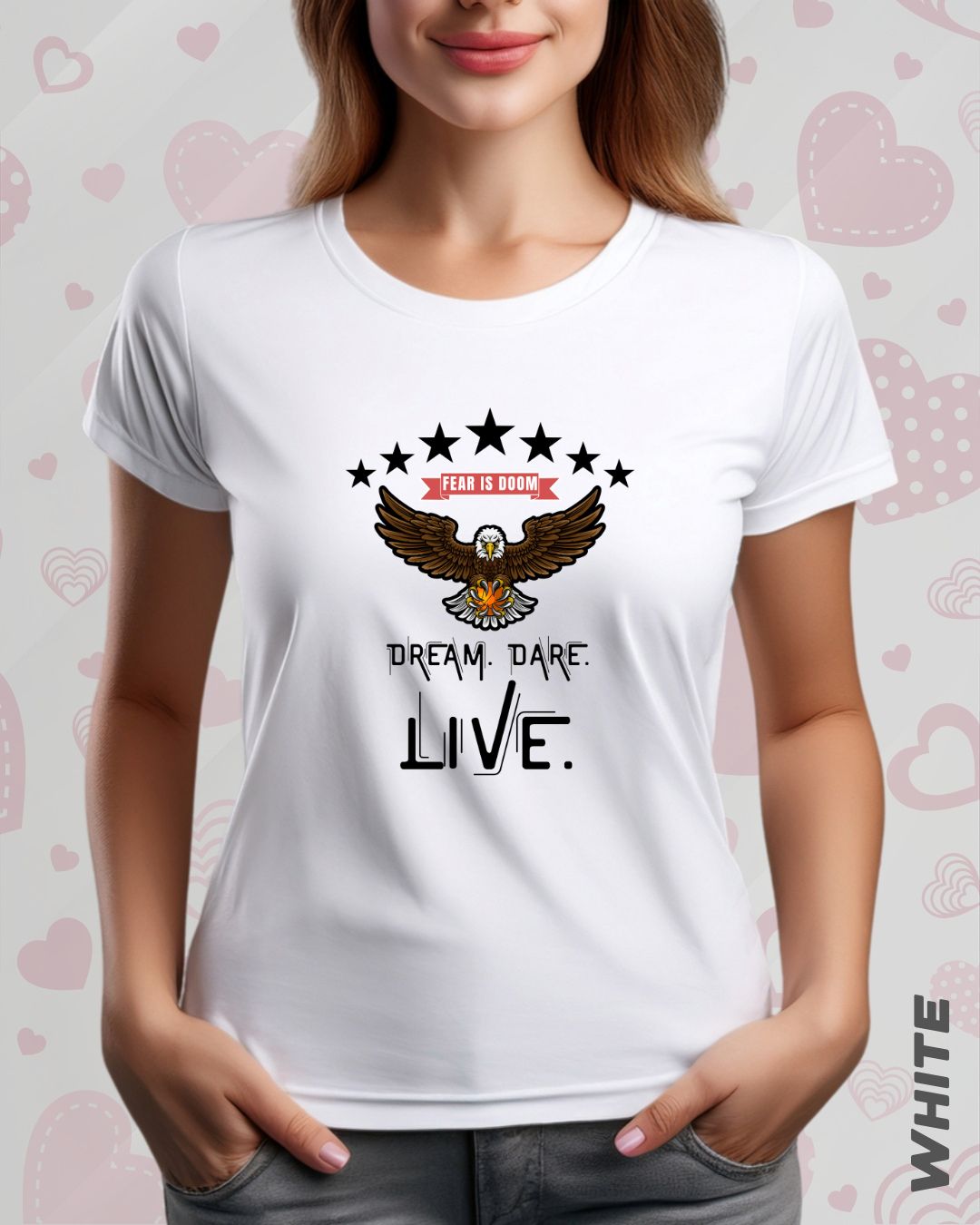 DREAM DARE LIVE TEE - LIGHTER SHADES