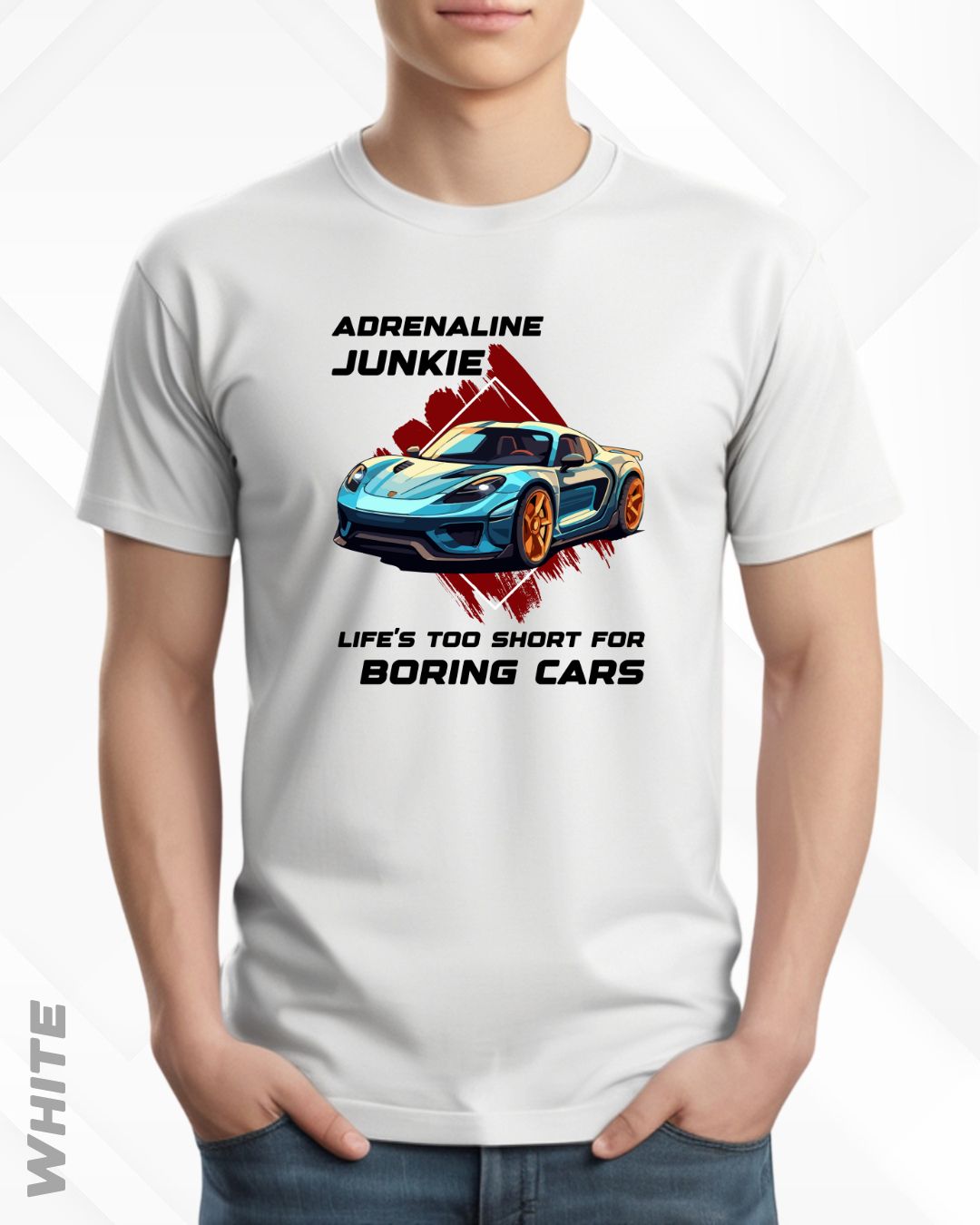 ADRENALINE JUNKIE TEE - LIGHTER SHADES
