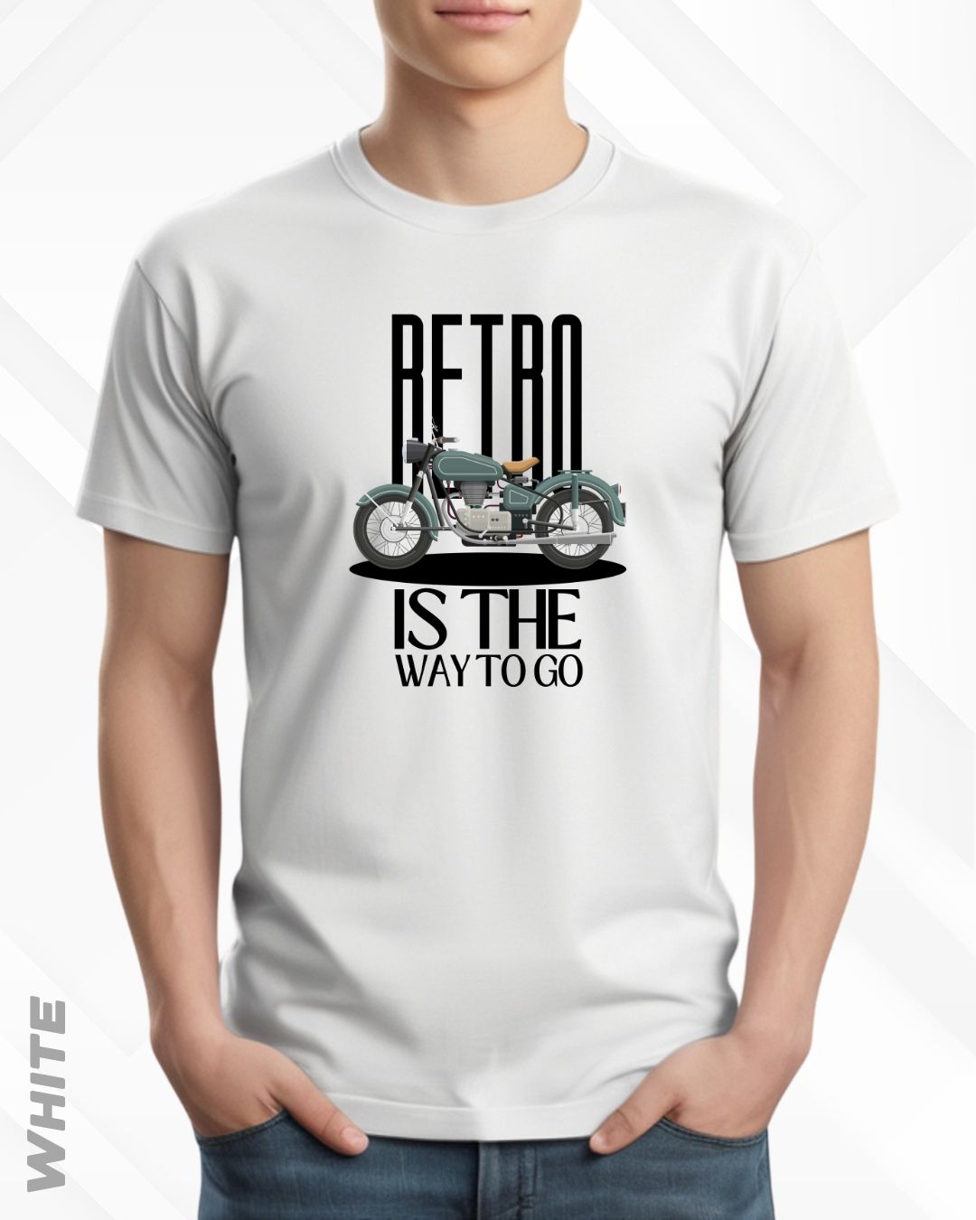 GO RETRO TEE - LIGHTER SHADES