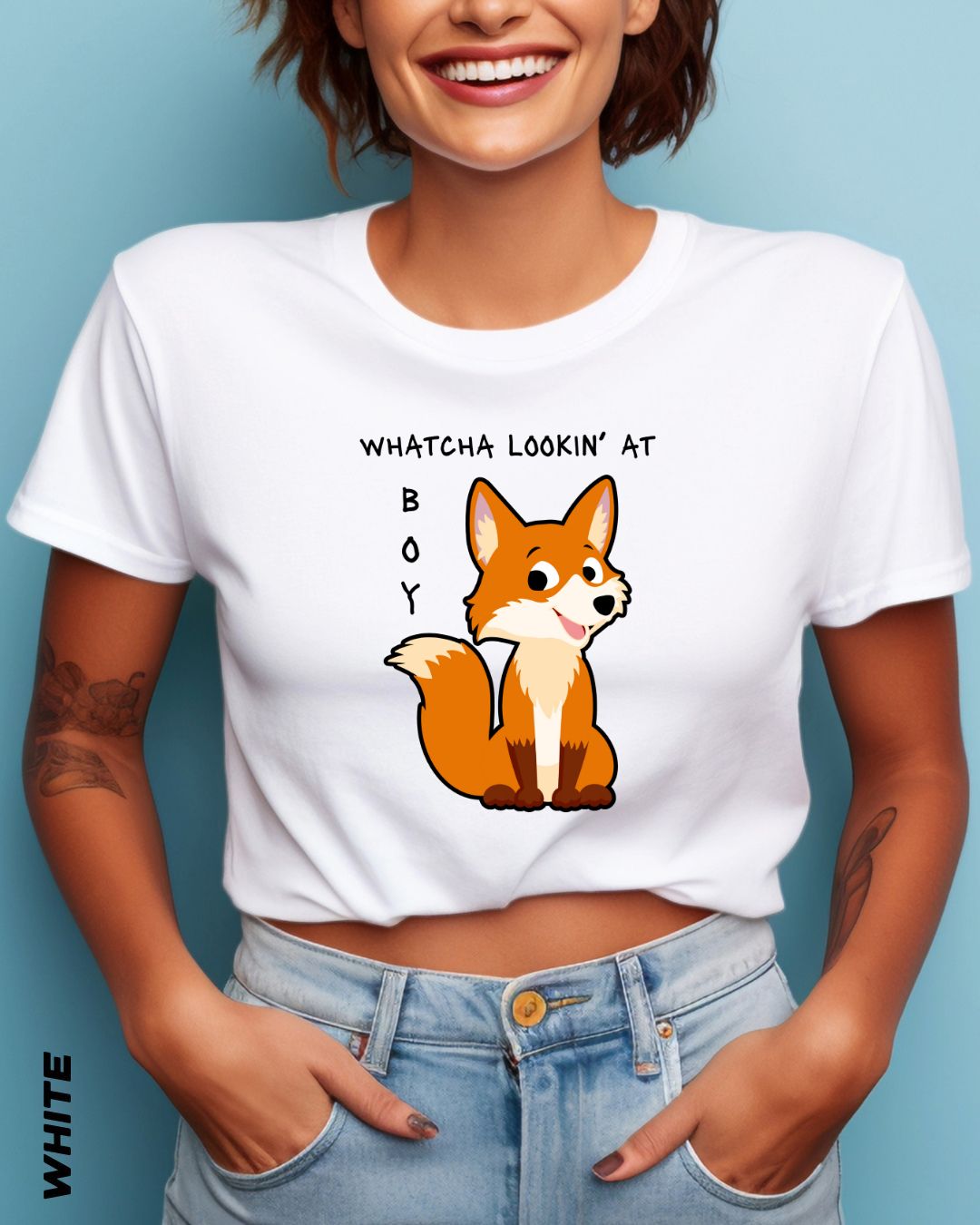 FOXY GLARE CROP TOP - LIGHTER SHADES