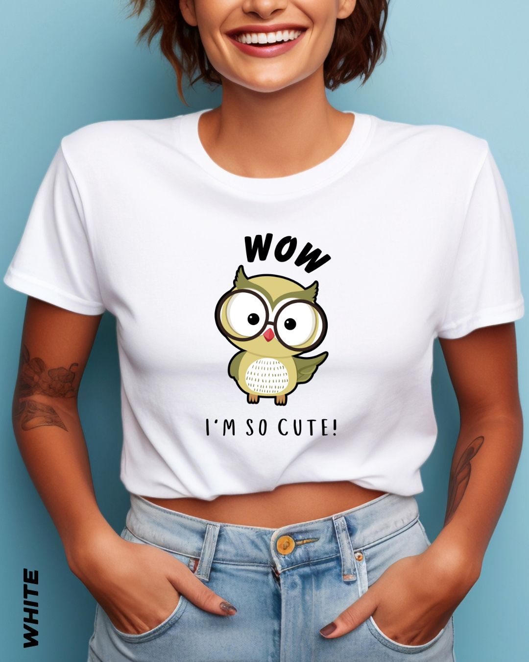I'M SO CUTE CROP TOP - LIGHTER SHADES