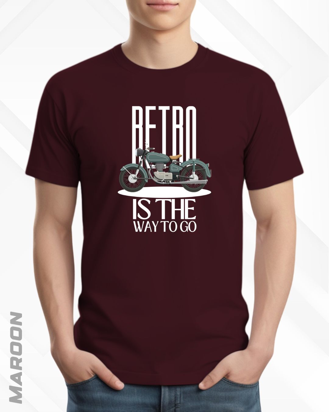 GO RETRO TEE - DARKER SHADES