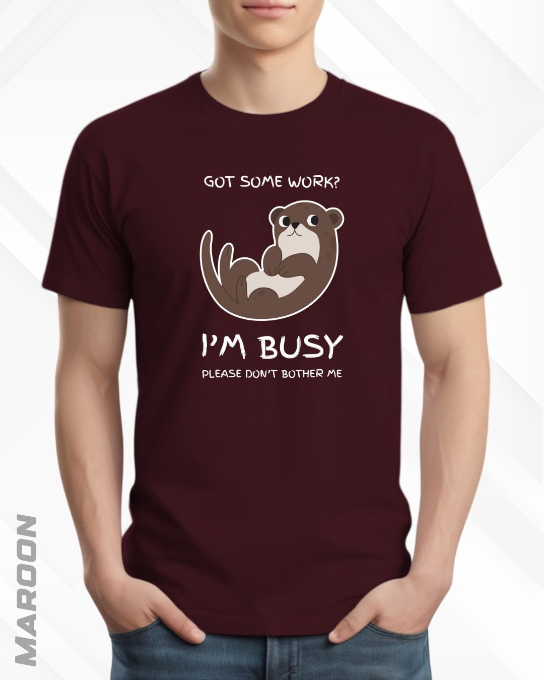 I'M BUSY TEE - DARKER SHADES