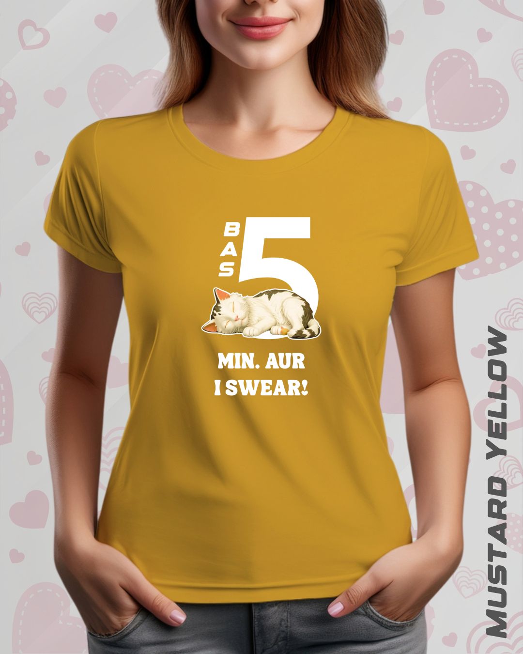 5 MIN. MORE TEE - DARKER SHADES