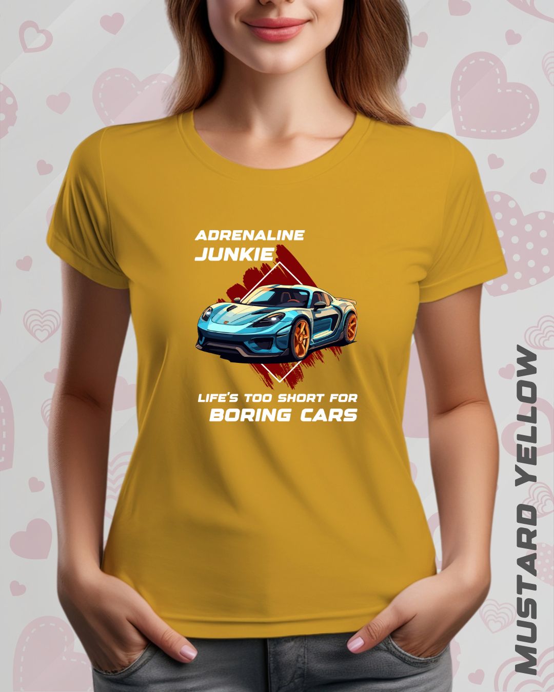 ADRENALINE JUNKIE TEE - DARKER SHADES