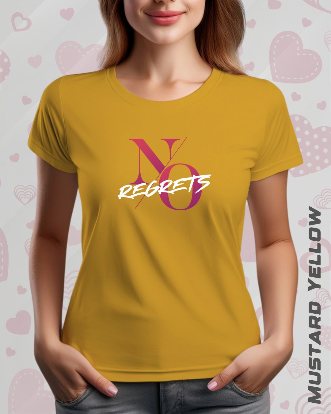 NO REGRETS TEE - DARKER SHADES