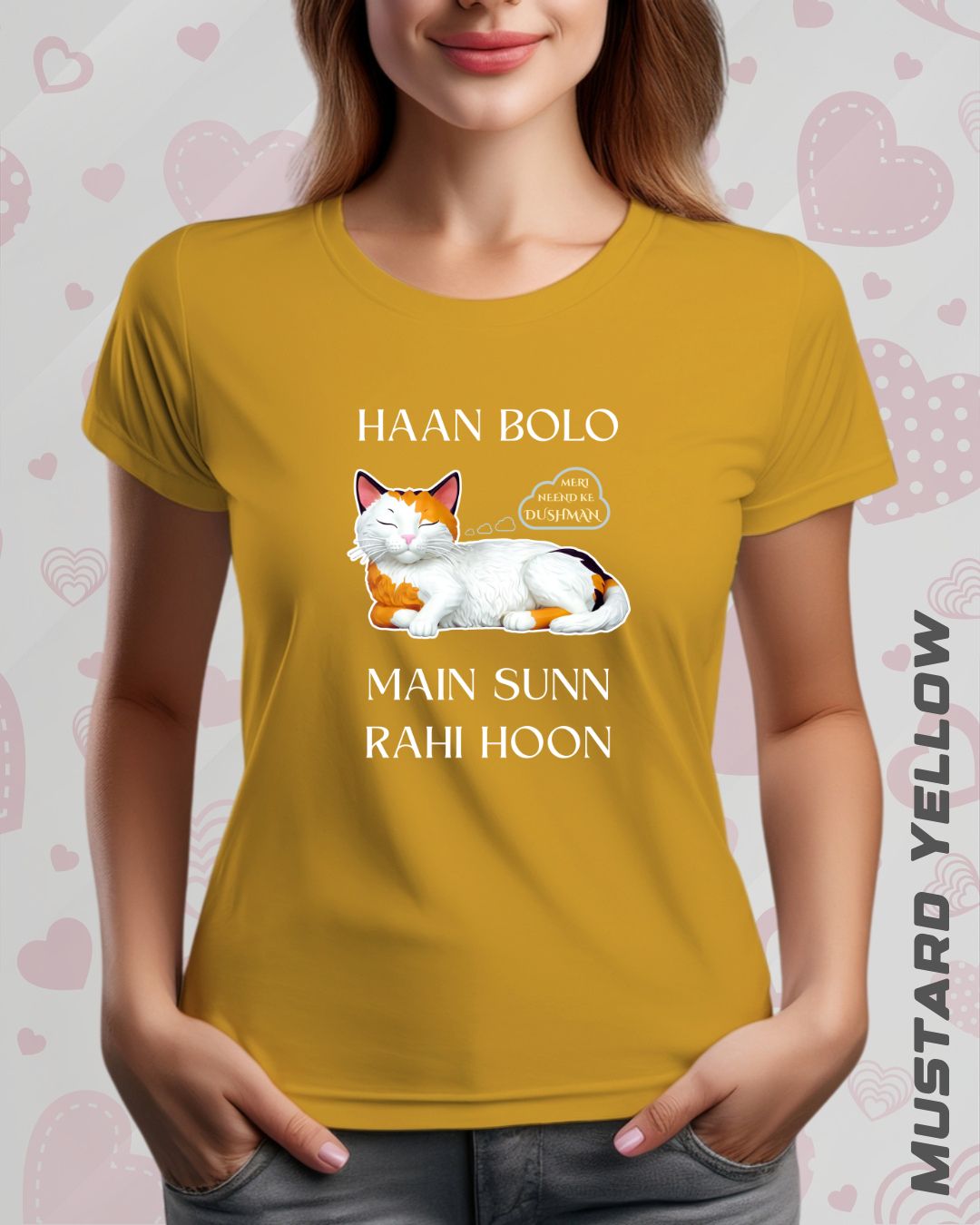 SLEEPY HEAD GIRL TEE - DARKER SHADES