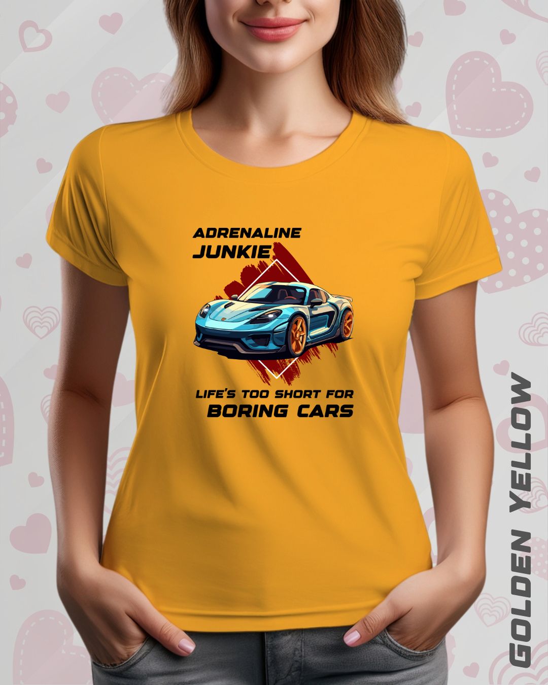 ADRENALINE JUNKIE TEE - LIGHTER SHADES
