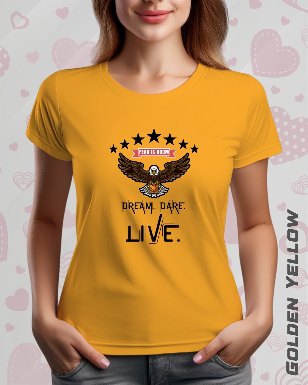 DREAM DARE LIVE TEE - LIGHTER SHADES