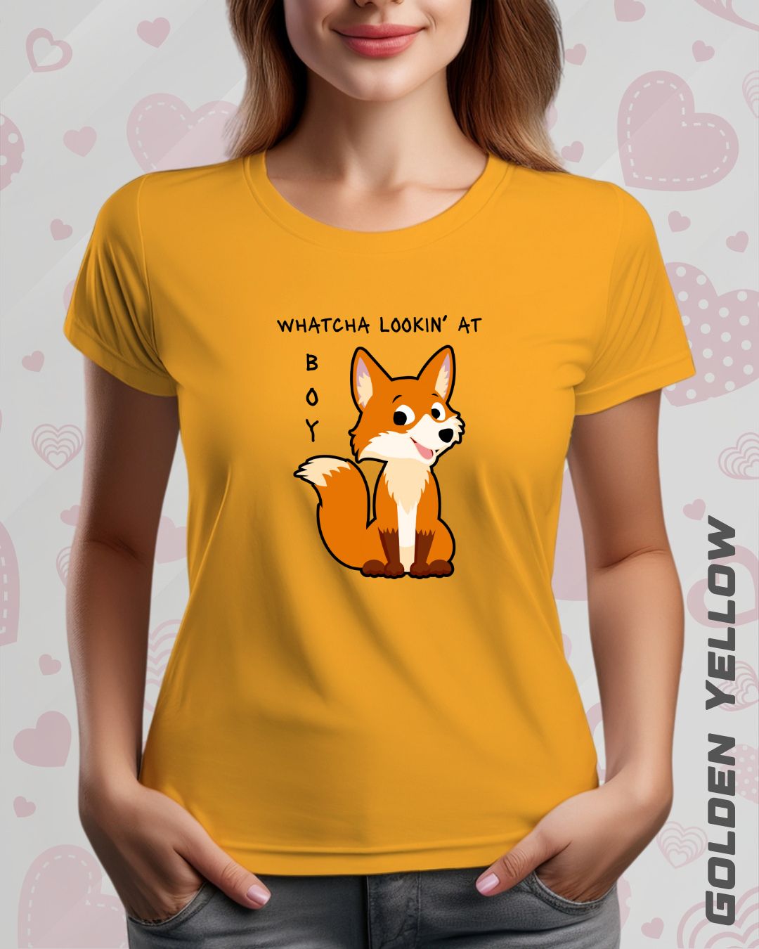 FOXY GLARE TEE - LIGHTER SHADES