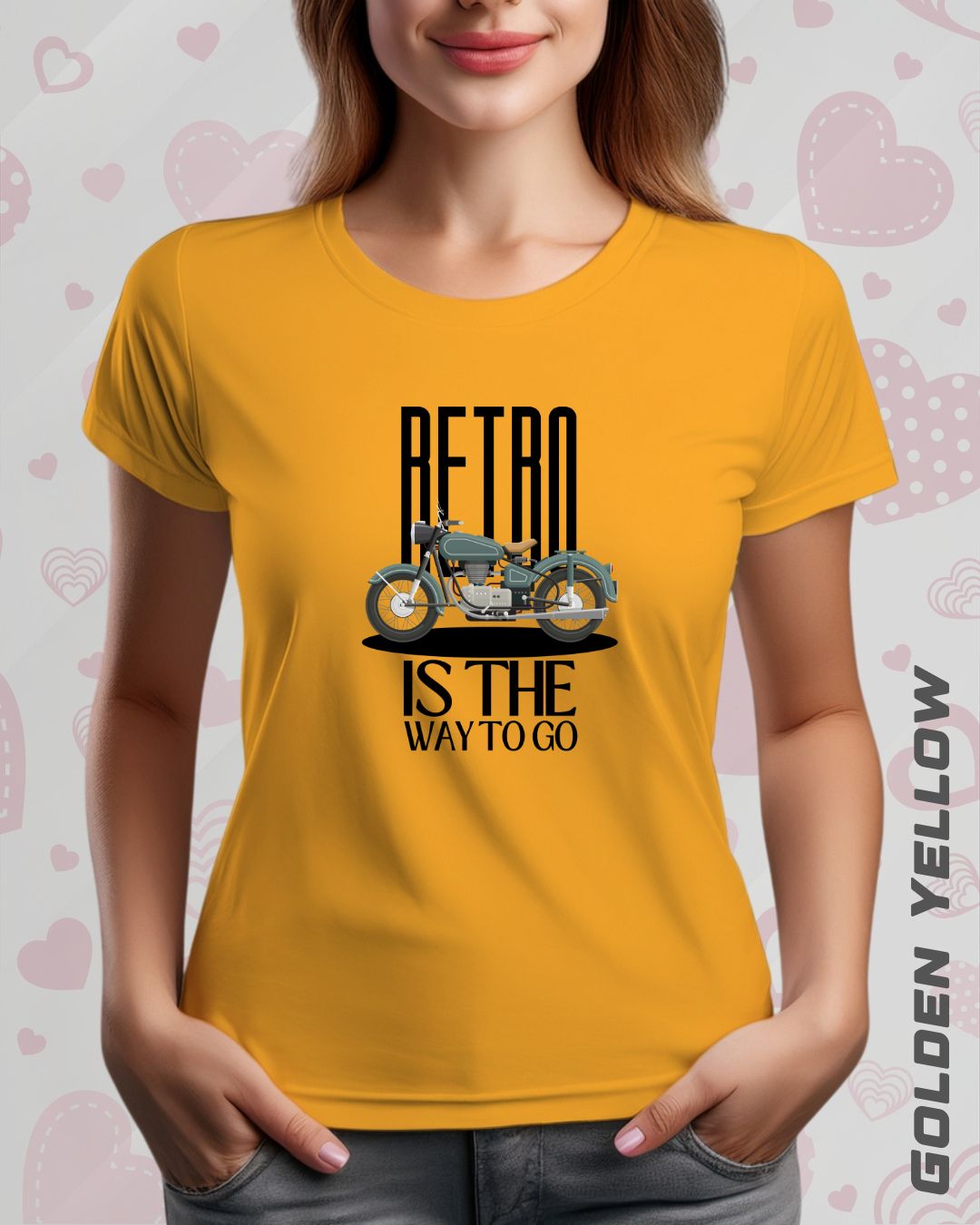 GO RETRO TEE - LIGHTER SHADES
