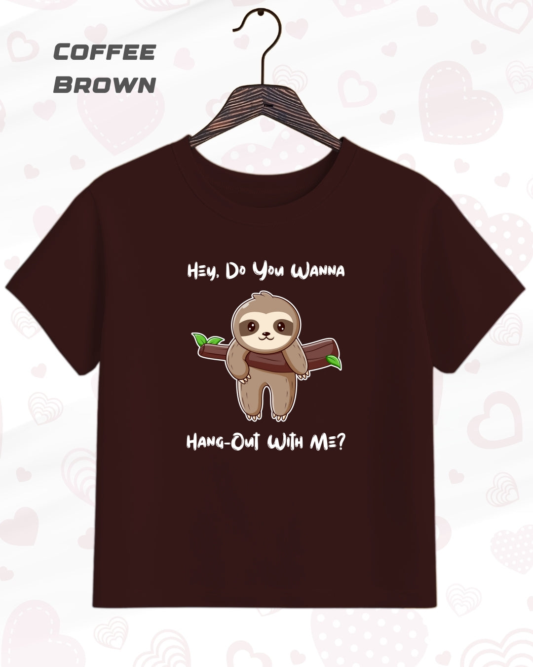 HANGOUT WITH ME TEE - DARKER SHADES