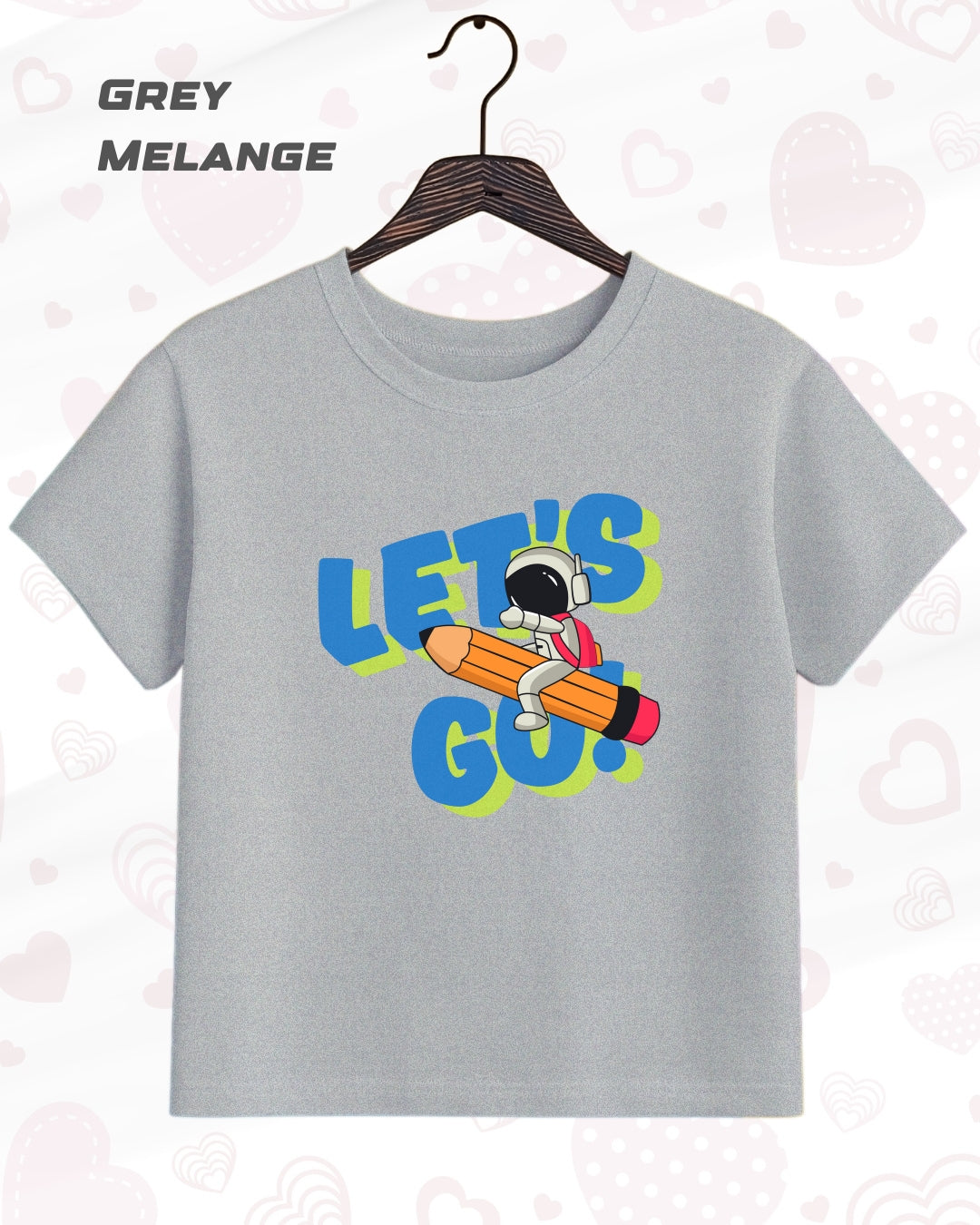 LET'S GO TEE - LIGHTER SHADES