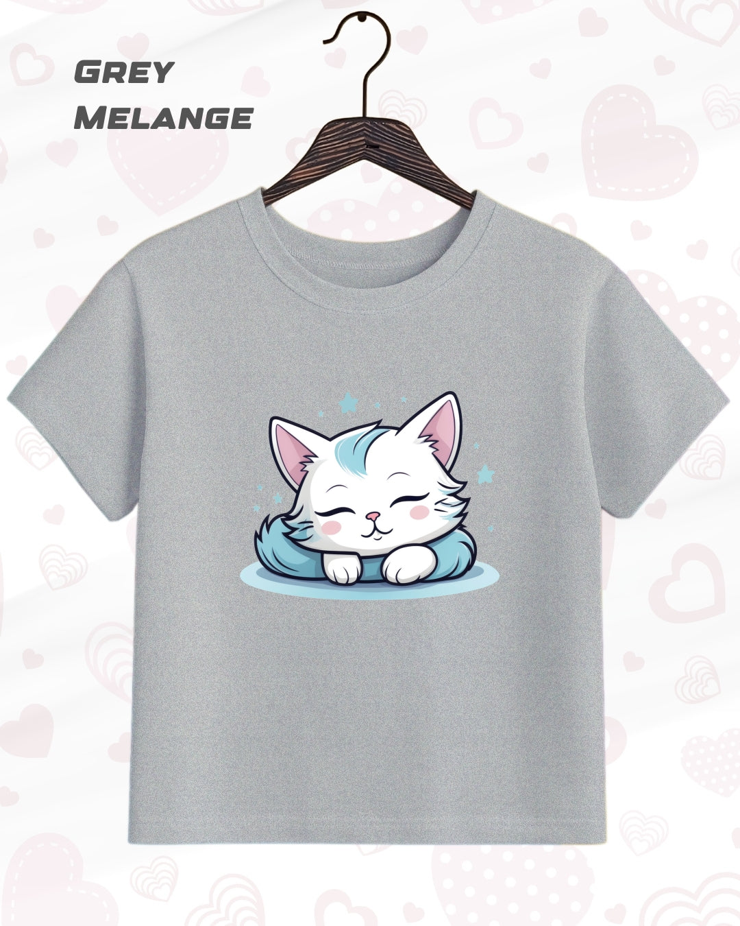 MEOW 1 TEE - LIGHTER SHADES