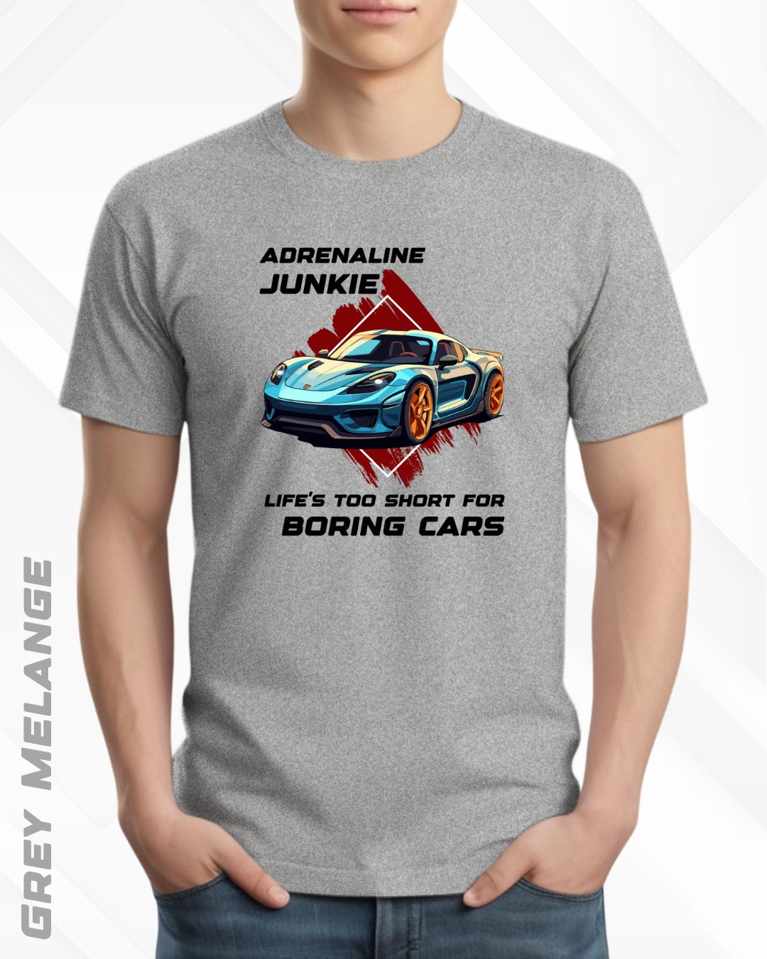 ADRENALINE JUNKIE TEE - LIGHTER SHADES
