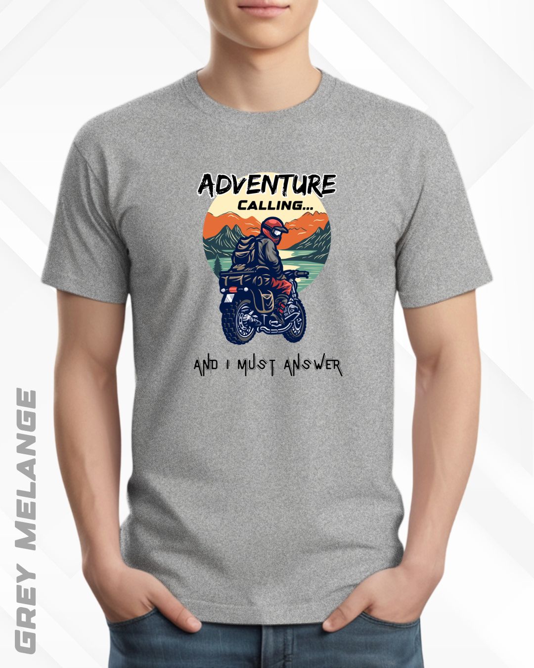 ADVENTURE CALLING TEE - LIGHTER SHADES
