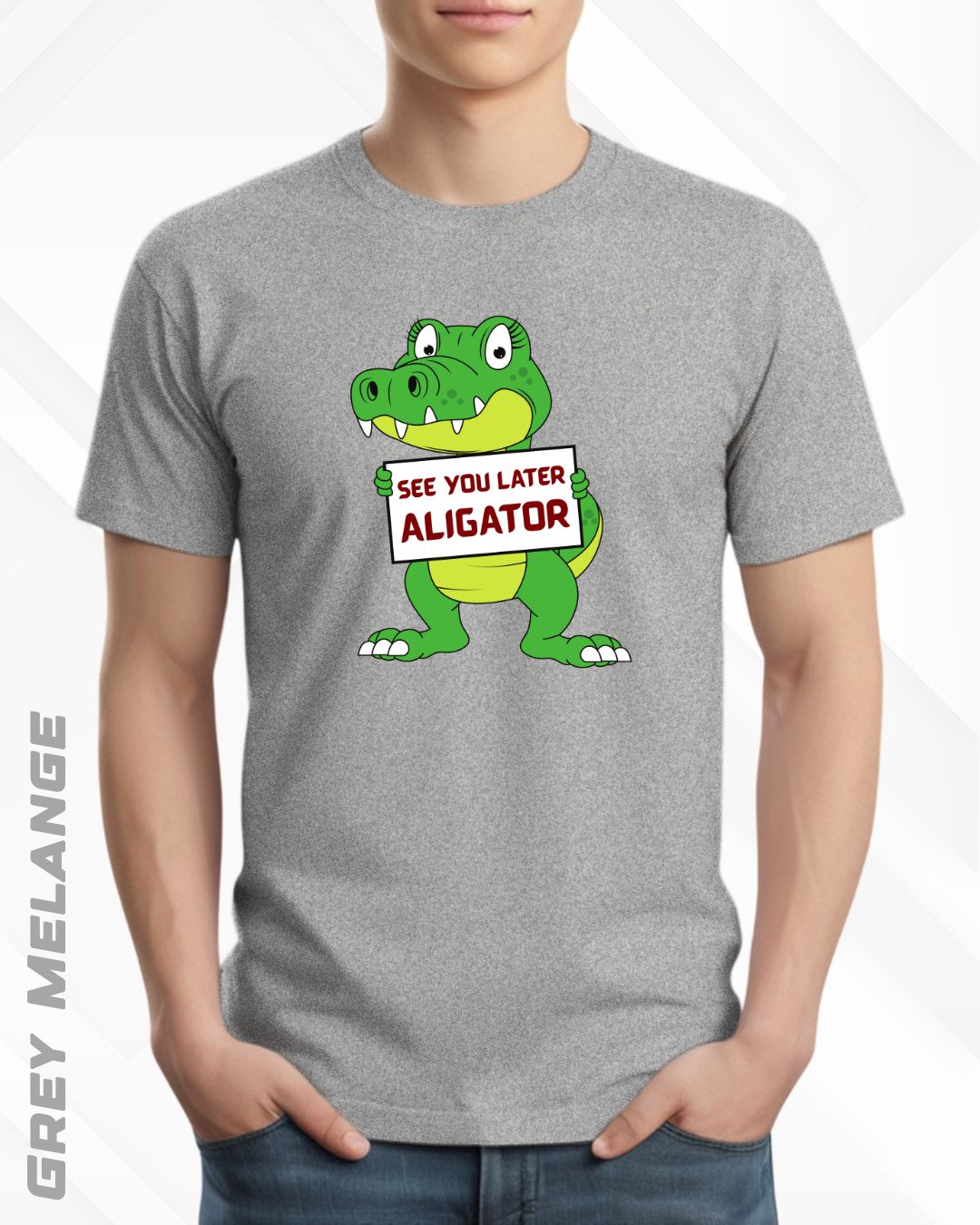 ALIGATOR TEE - LIGHTER SHADES