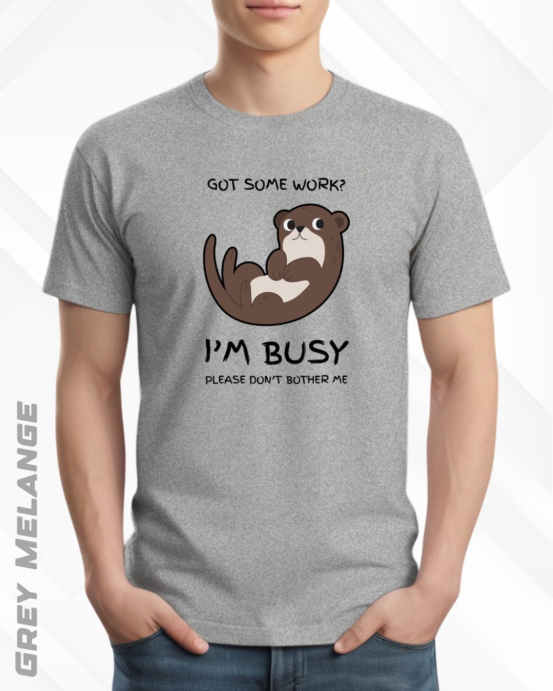 I'M BUSY TEE - LIGHTER SHADES