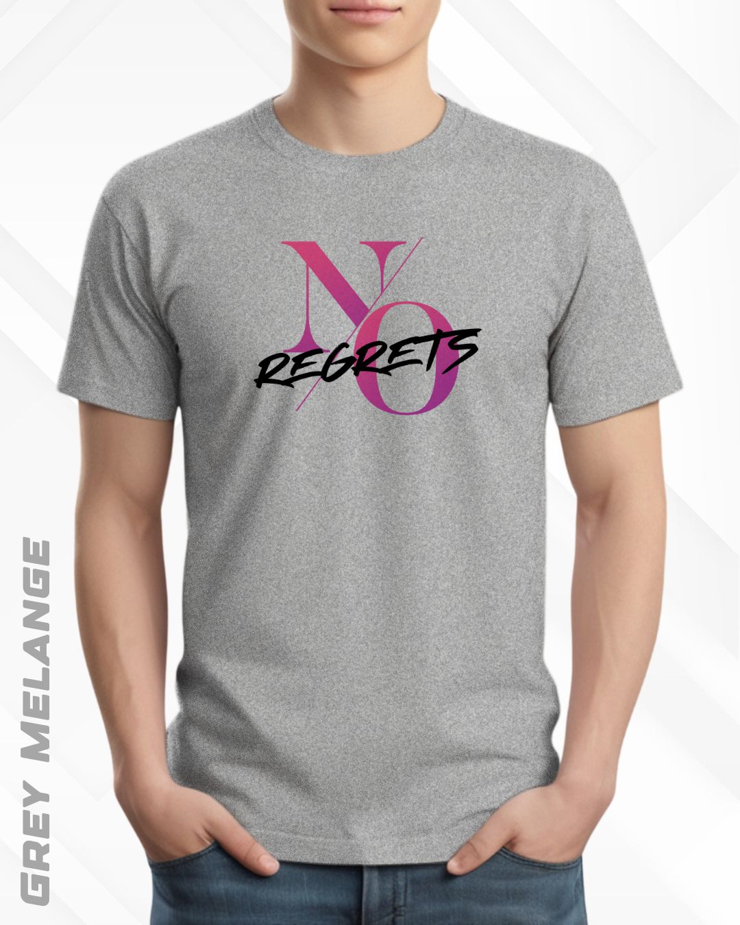 NO REGRETS TEE - LIGHTER SHADES