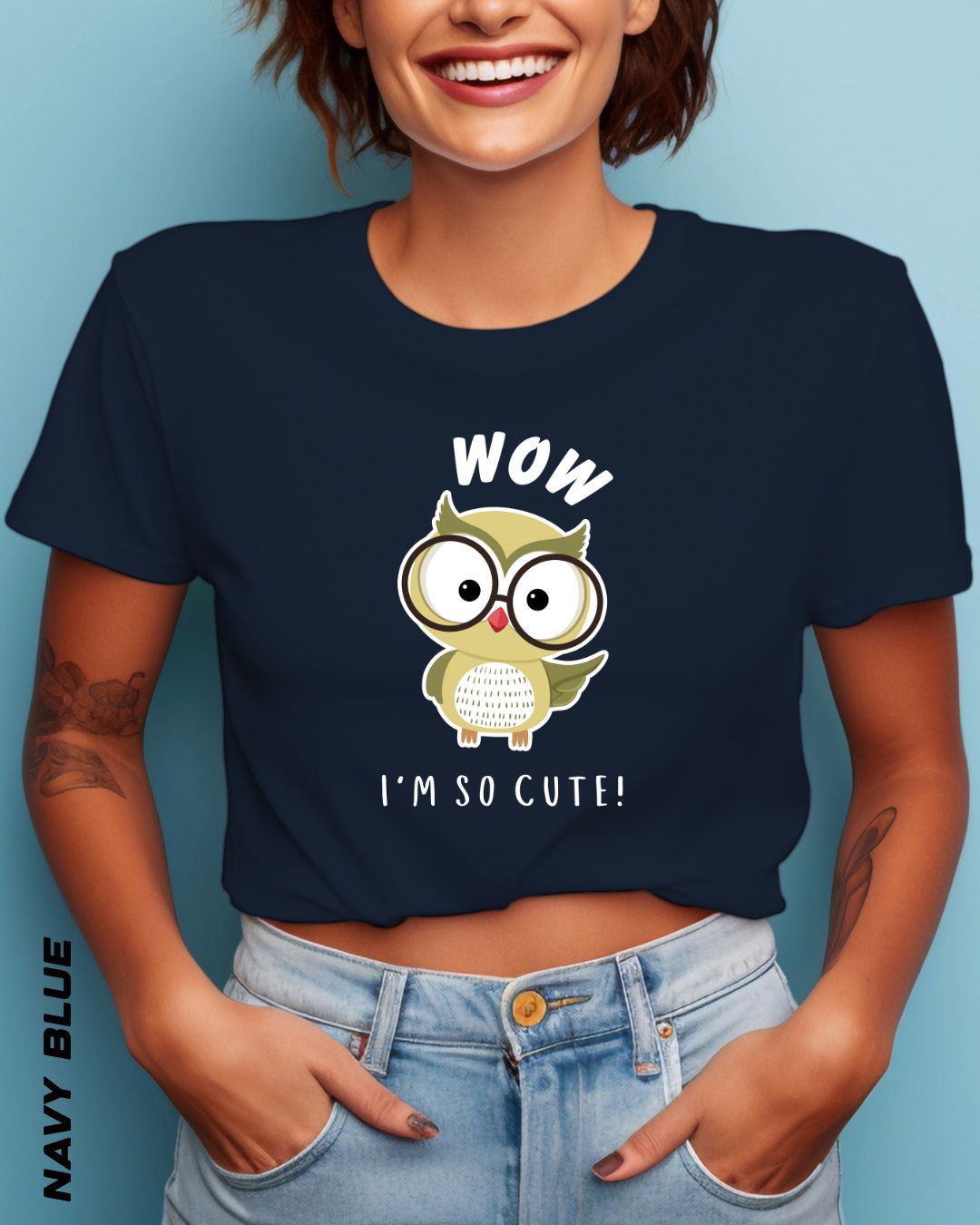 I'M SO CUTE CROP TOP - DARKER SHADES