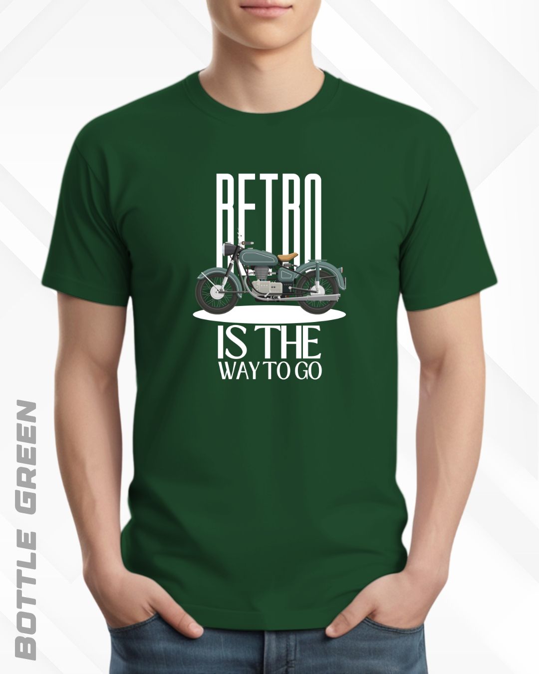 GO RETRO TEE - DARKER SHADES