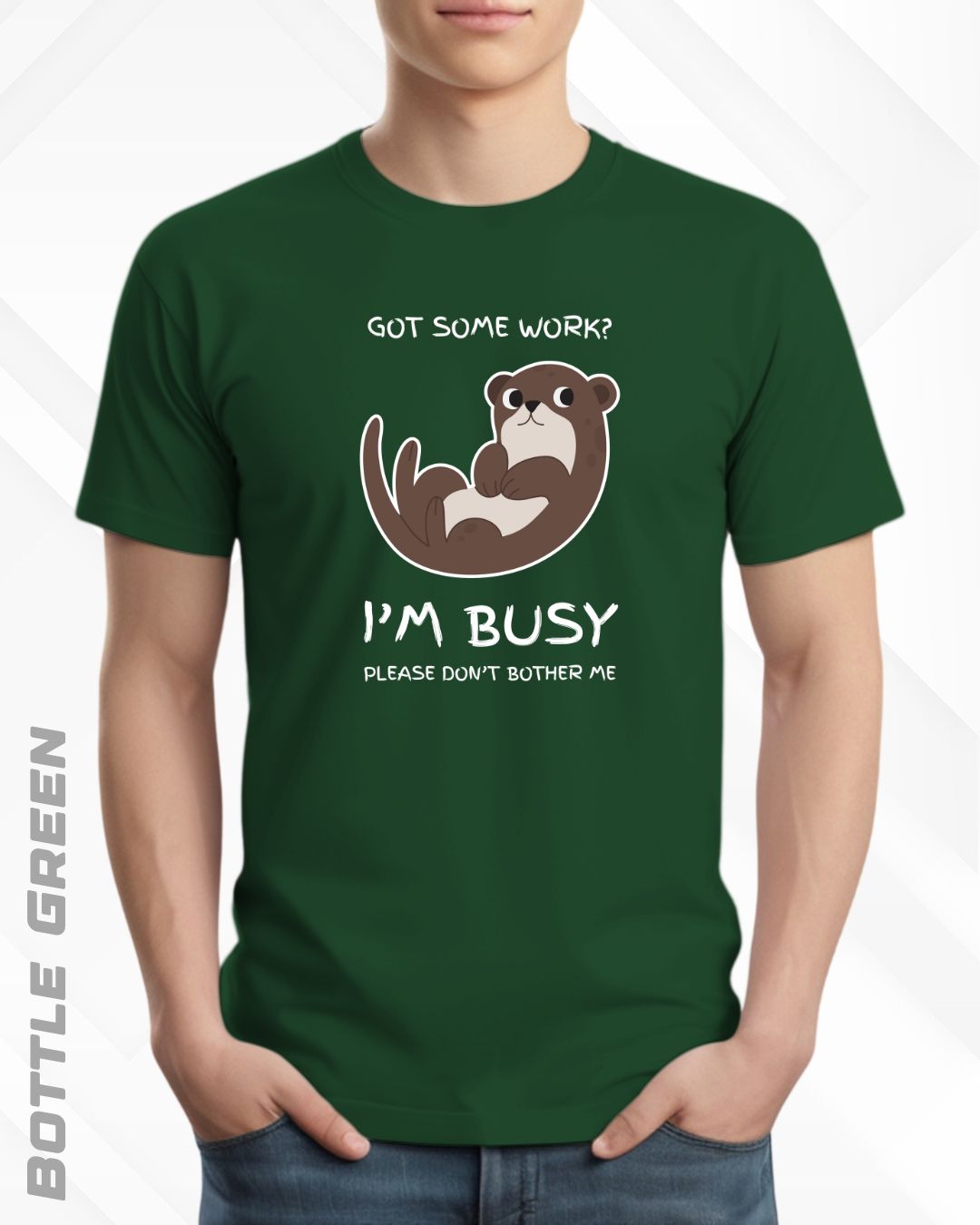 I'M BUSY TEE - DARKER SHADES
