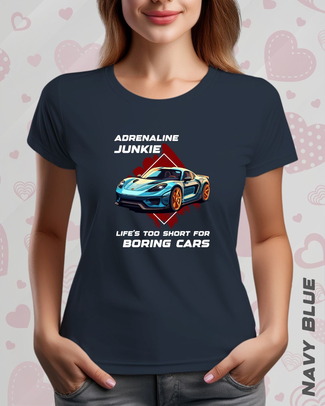 ADRENALINE JUNKIE TEE - DARKER SHADES