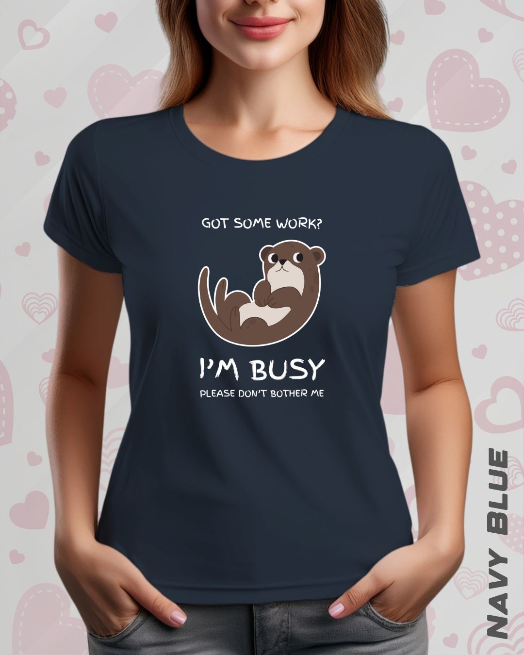 I'M BUSY TEE - DARKER SHADES