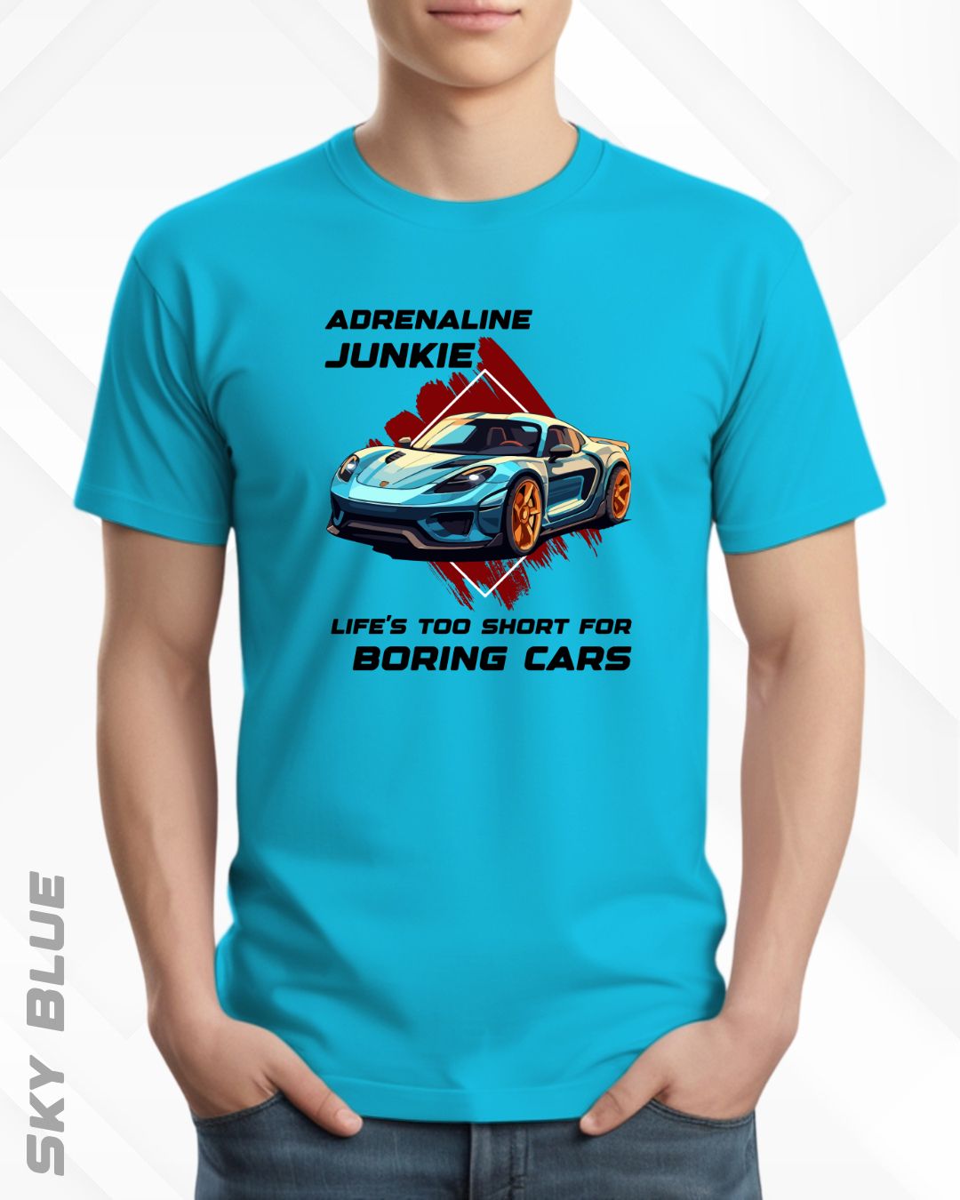 ADRENALINE JUNKIE TEE - LIGHTER SHADES