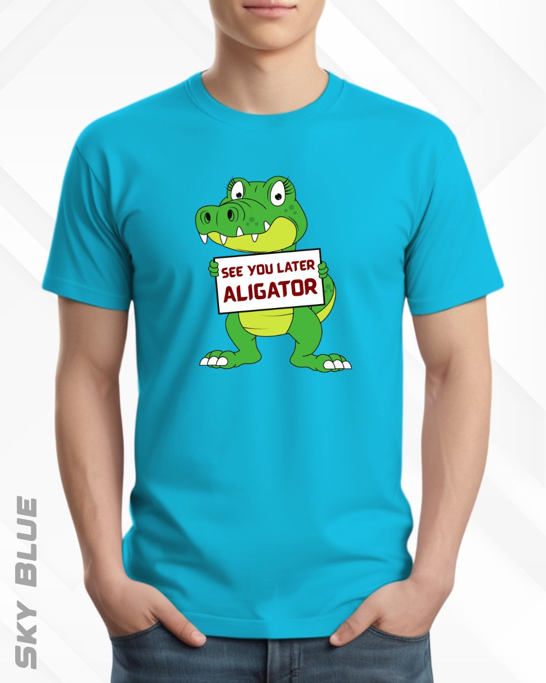 ALIGATOR TEE - LIGHTER SHADES