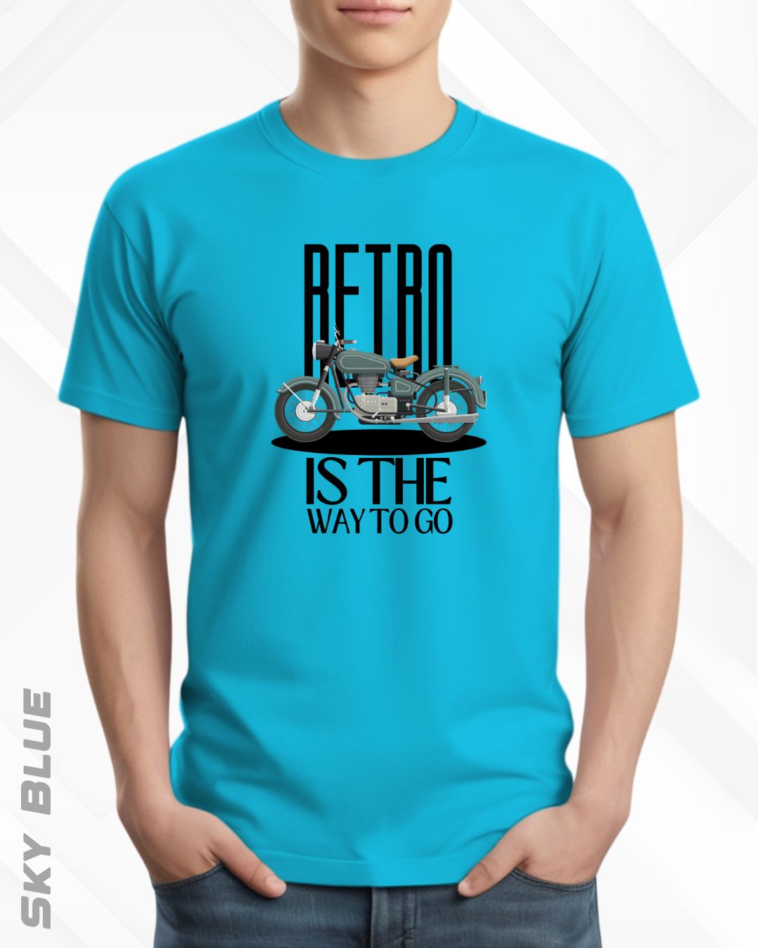 GO RETRO TEE - LIGHTER SHADES