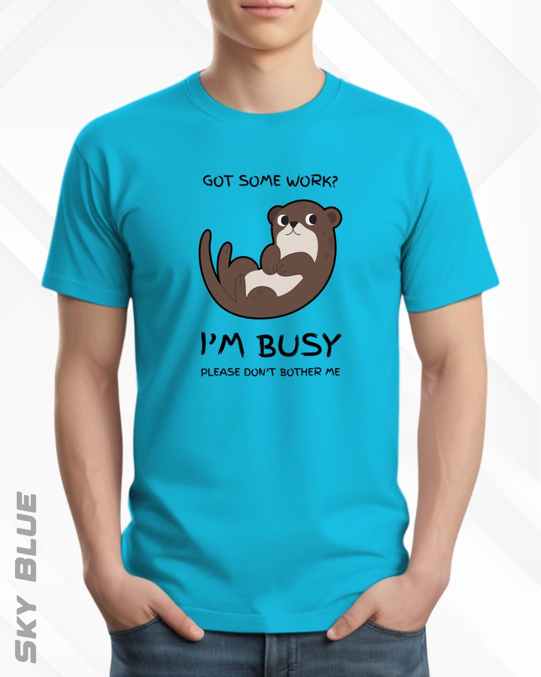 I'M BUSY TEE - LIGHTER SHADES