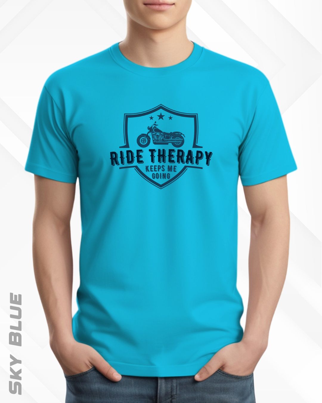RIDE THERAPY TEE - LIGHTER SHADES