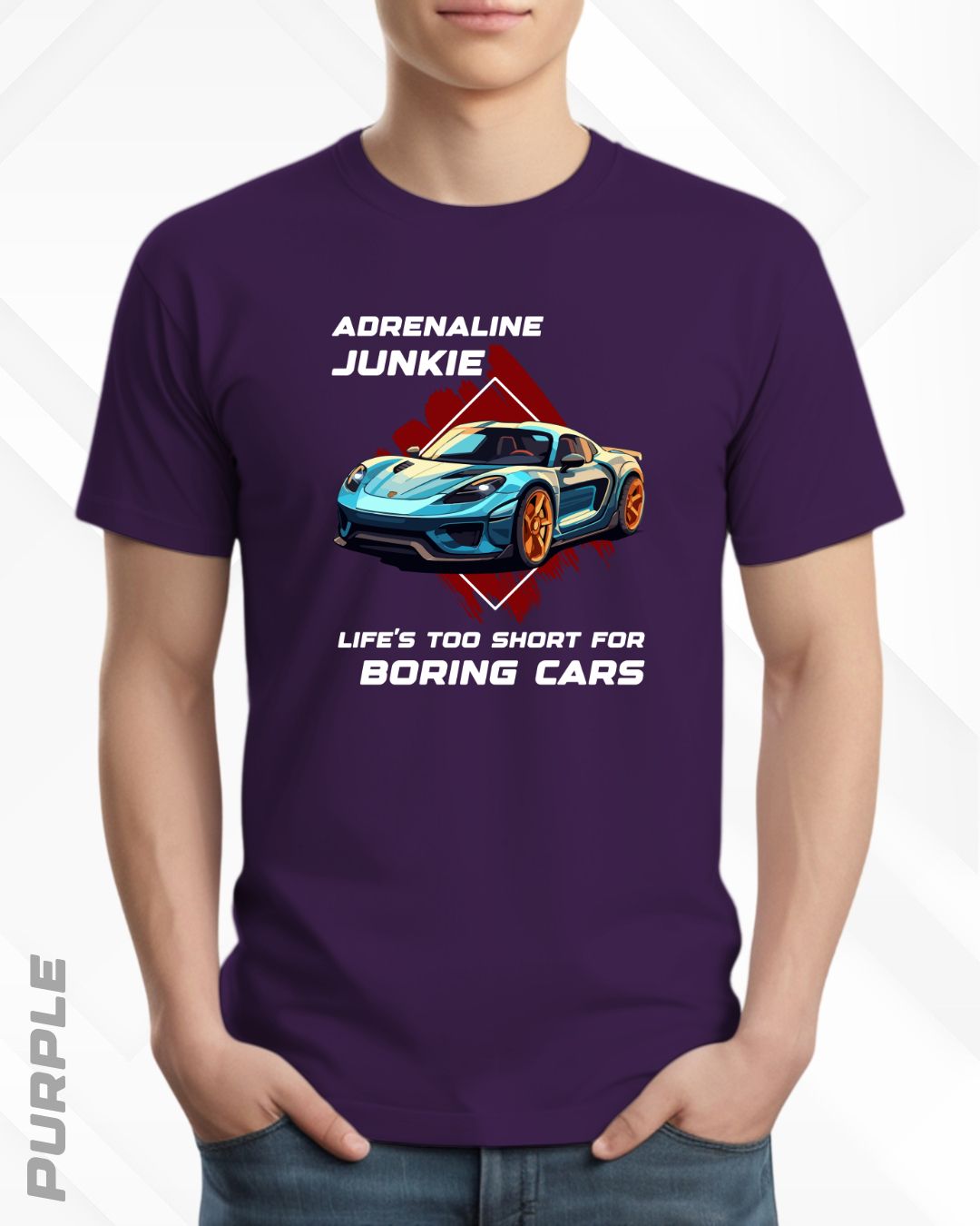 ADRENALINE JUNKIE TEE - DARKER SHADES