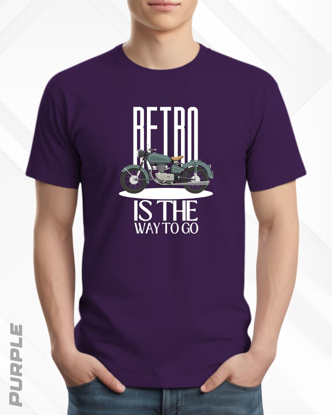 GO RETRO TEE - DARKER SHADES
