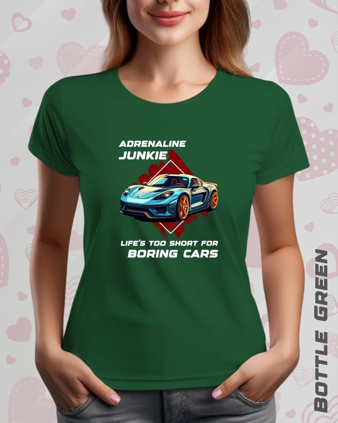 ADRENALINE JUNKIE TEE - DARKER SHADES