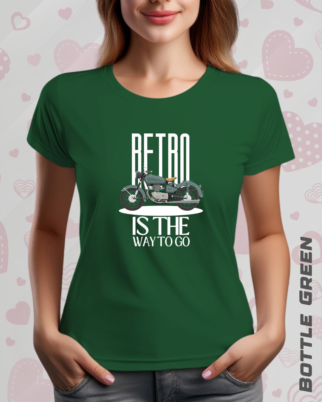 GO RETRO TEE - DARKER SHADES