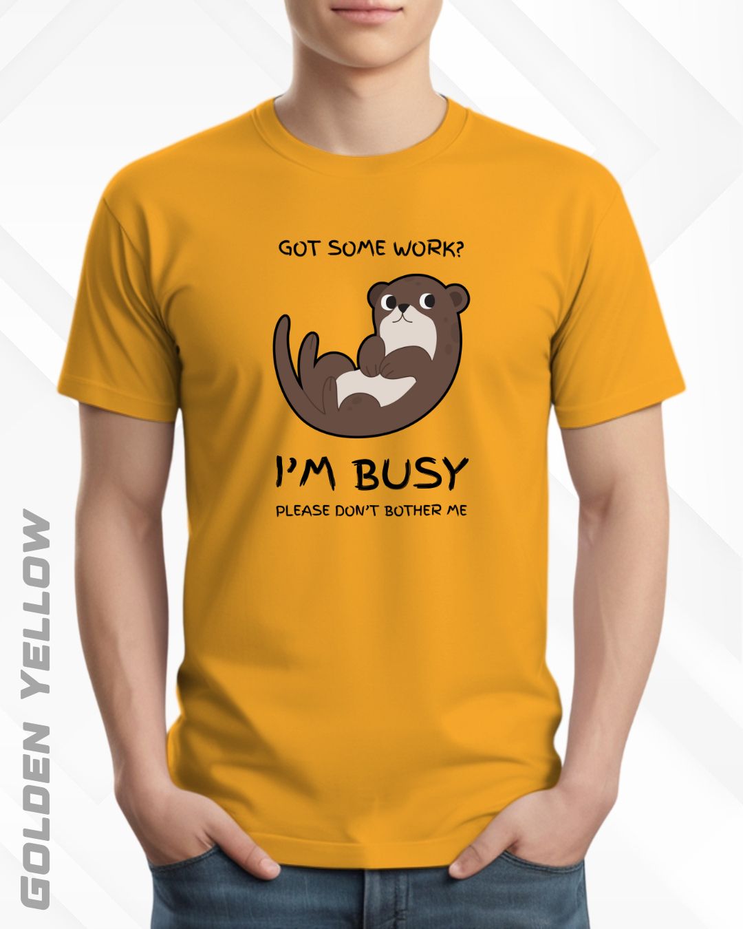 I'M BUSY TEE - LIGHTER SHADES