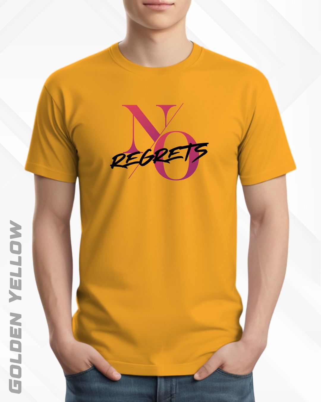 NO REGRETS TEE - LIGHTER SHADES