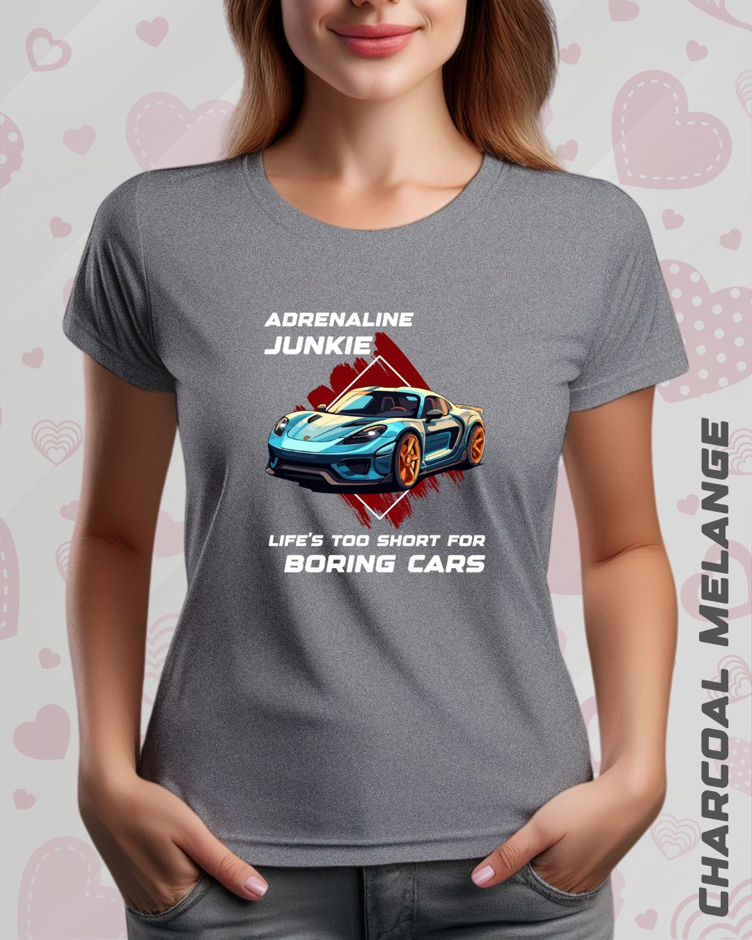 ADRENALINE JUNKIE TEE - DARKER SHADES