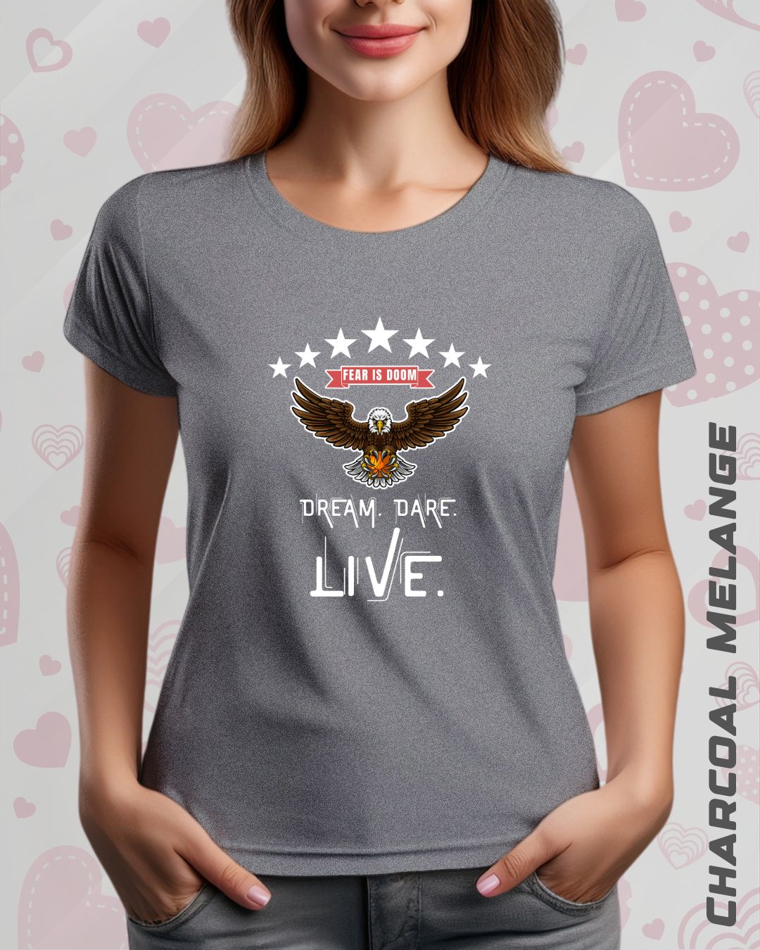 DREAM DARE LIVE TEE - DARKER SHADES