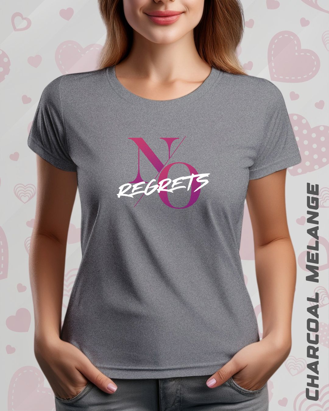 NO REGRETS TEE - DARKER SHADES