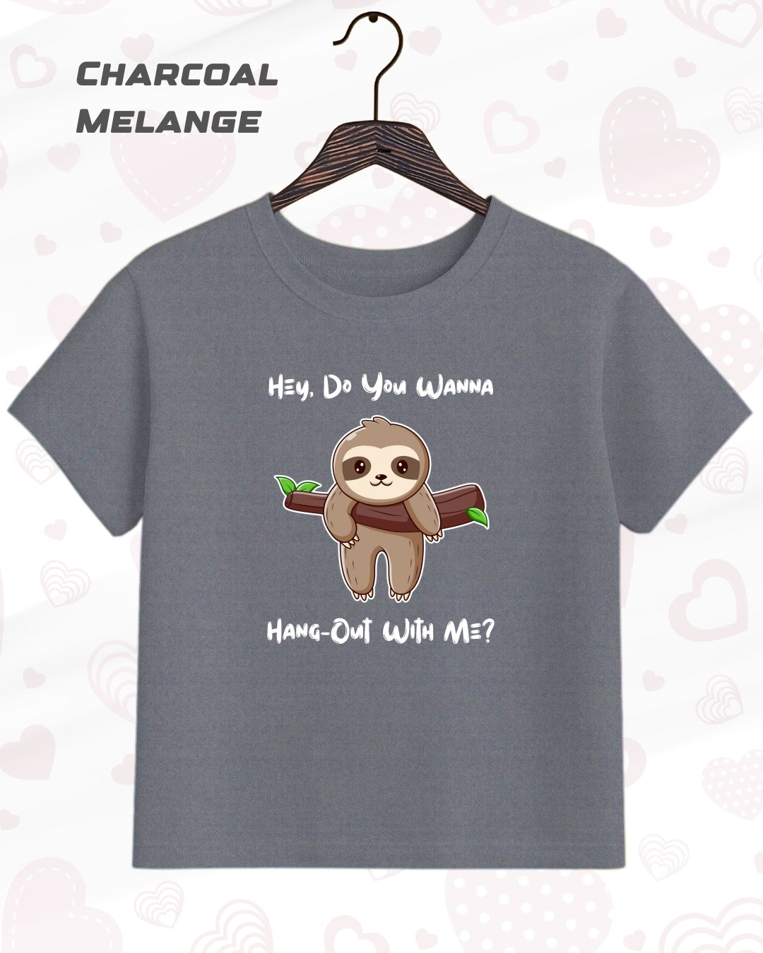 HANGOUT WITH ME TEE - DARKER SHADES