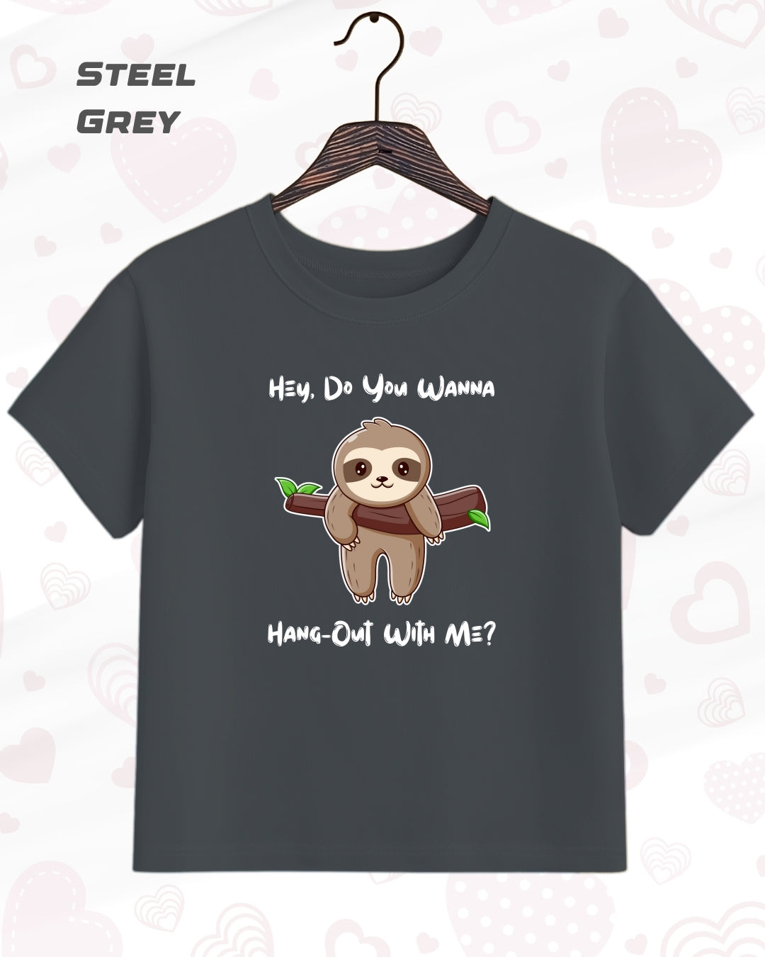 HANGOUT WITH ME TEE - DARKER SHADES